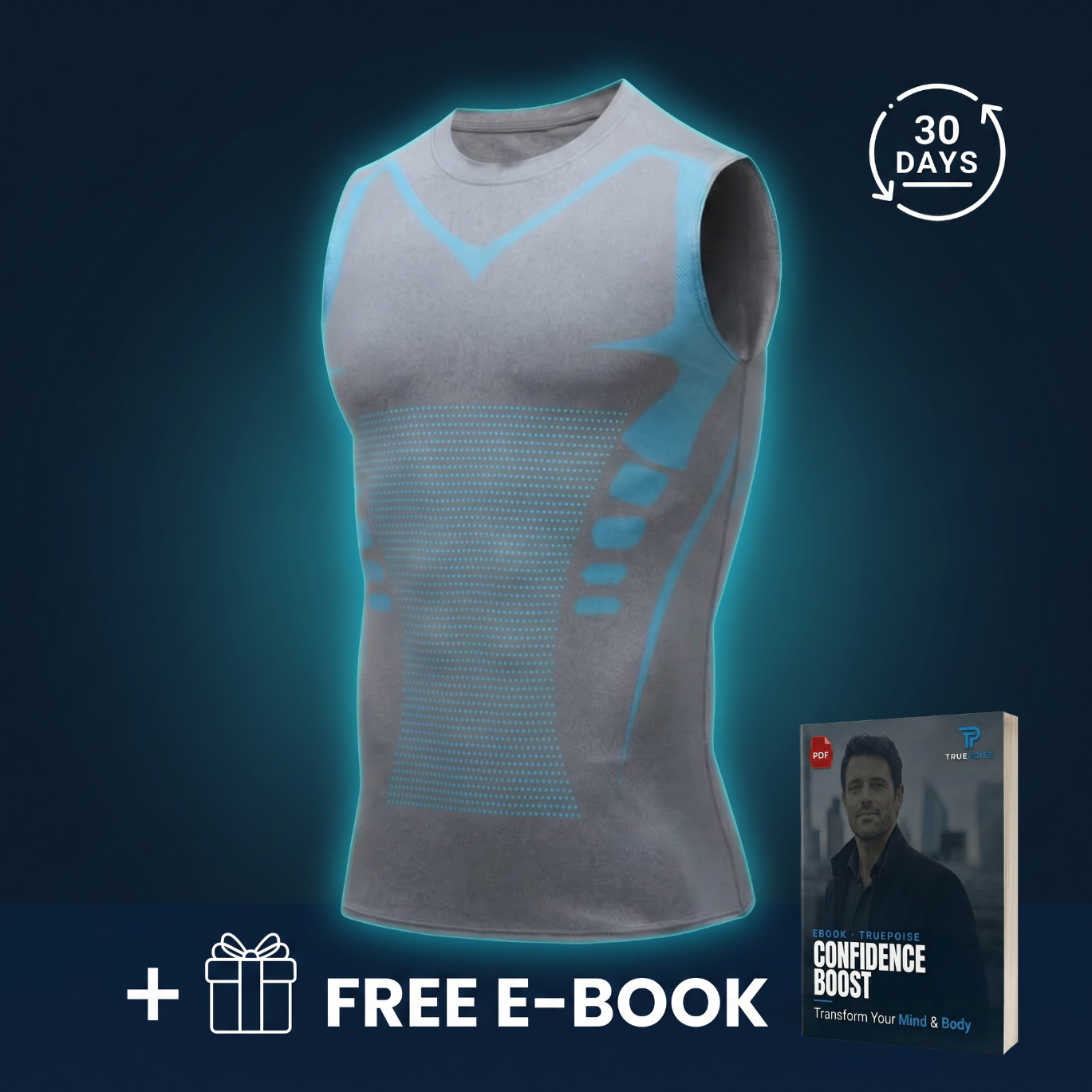 TruePoise | The Confidence Vest for Men — Posture, Shape & Comfort