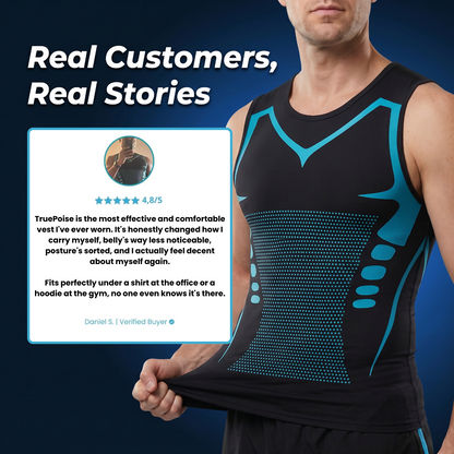TruePoise | The Confidence Vest for Men — Posture, Shape & Comfort