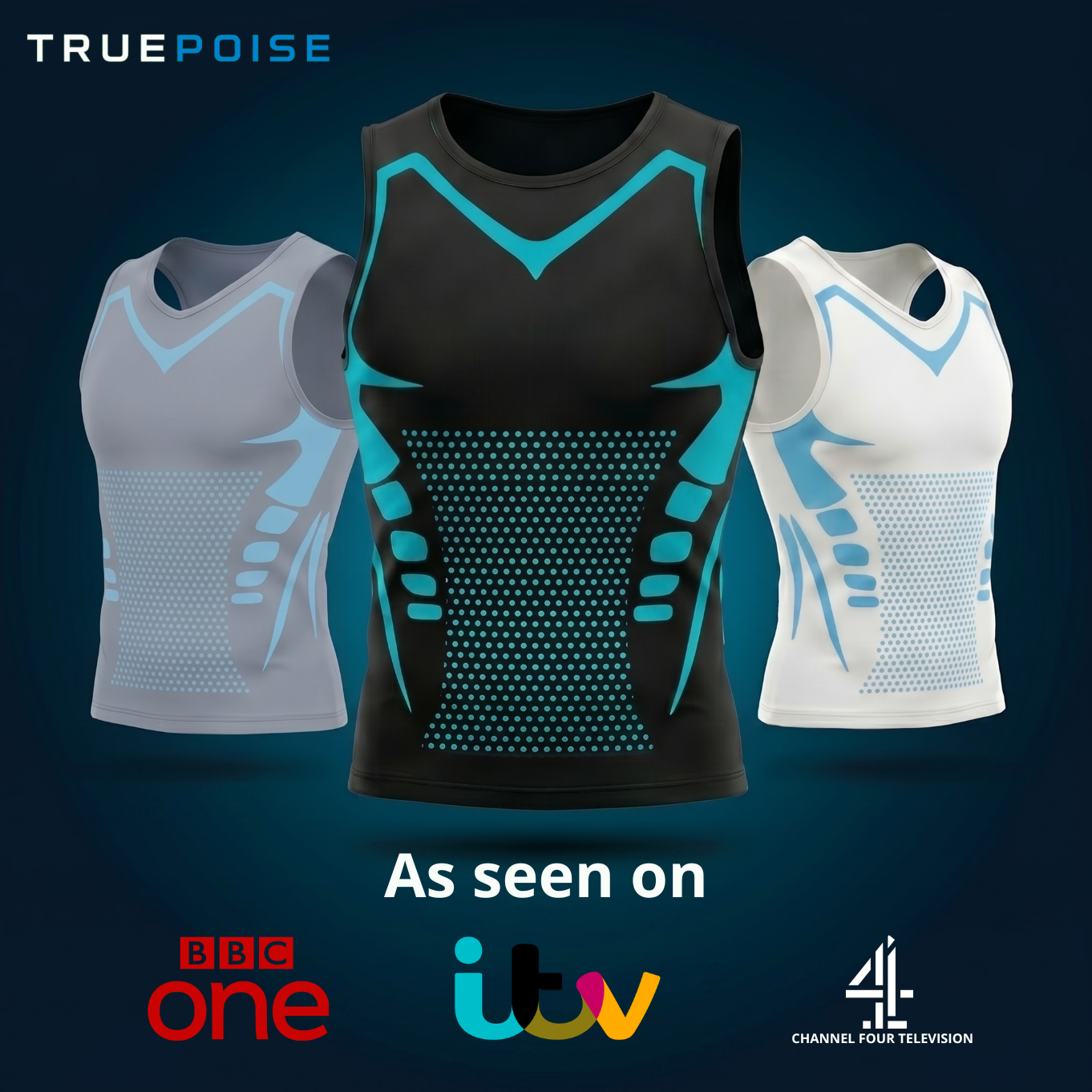 TruePoise | The Confidence Vest for Men — Posture, Shape & Comfort