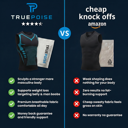 TruePoise | The Confidence Vest for Men — Posture, Shape & Comfort