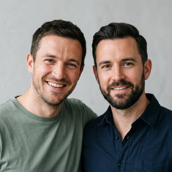 Jamie and Tom, founders of TruePoise