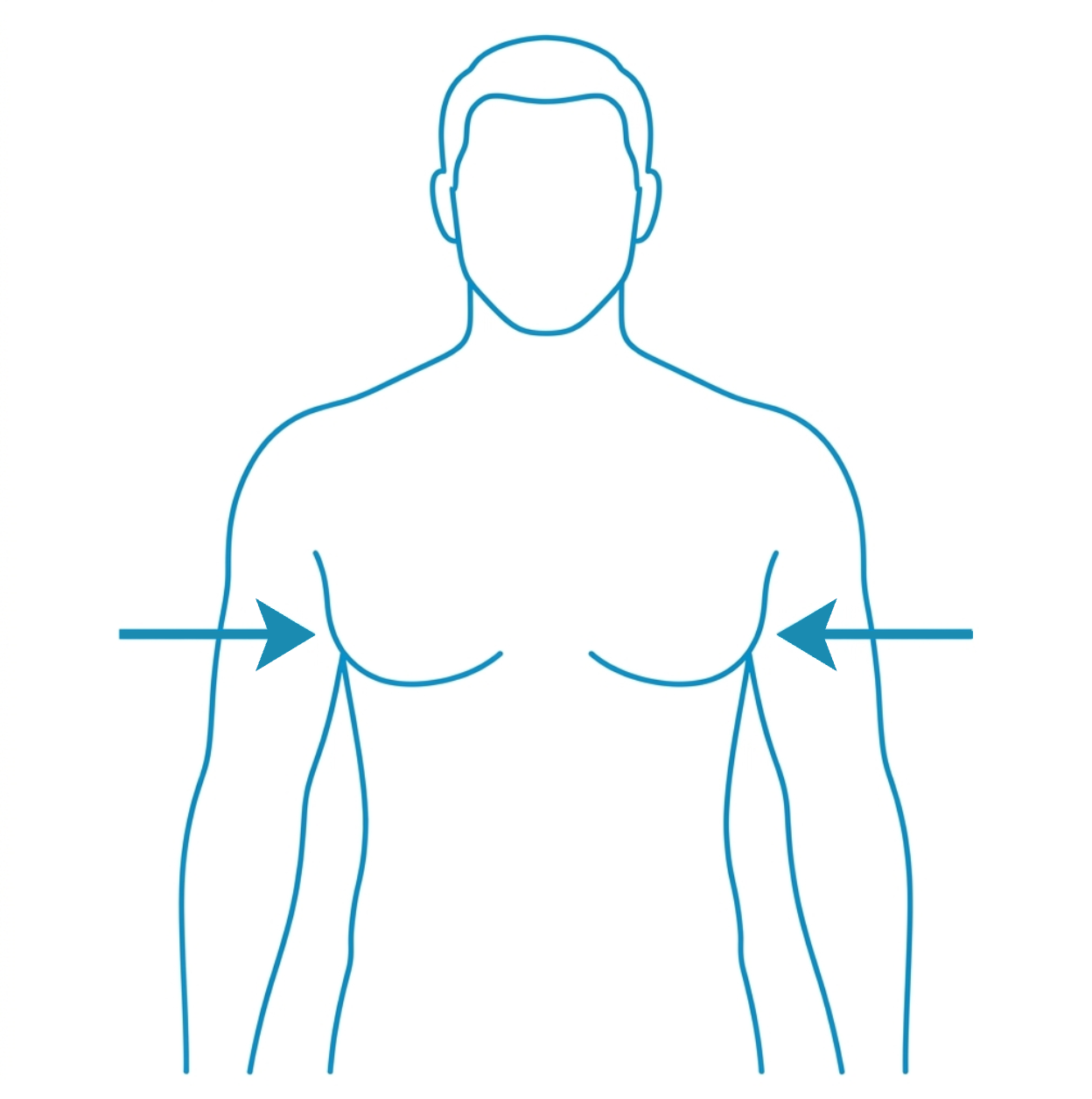 Chest area